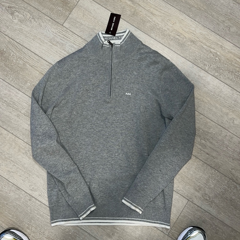 Men’s Michael Kors 1/4 Sweater 
New with tags